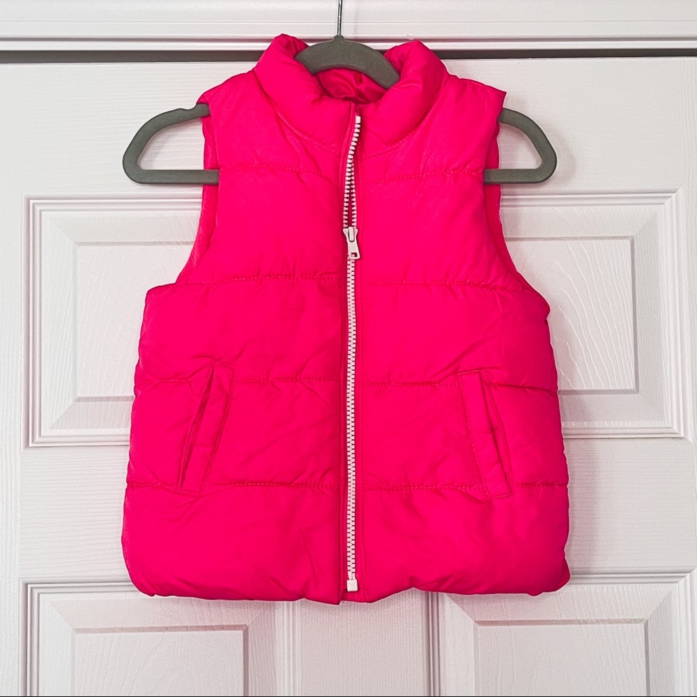 Old Navy Toddler Pink Puffy Vest